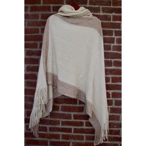 Anthropologie Asymmetrical Poncho